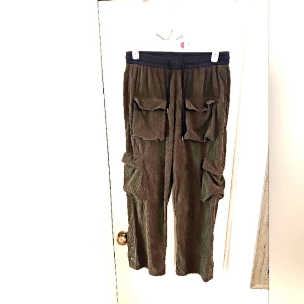 Corduroy pants cargo